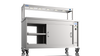 Nordstar Pass Through Hot Cupboard With Single Tier Gantry Chef Pass 1500mm | STC1500P Hot Cupboards Nordstar