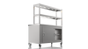 Nordstar Pass Through Hot Cupboard With Double Tier Gantry Chef Pass 1500mm | DTC1500P Hot Cupboards Nordstar