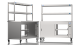 Nordstar Pass Through Hot Cupboard With Double Tier Gantry Chef Pass 1500mm | DTC1500P Hot Cupboards Nordstar