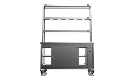 Nordstar Pass Through Hot Cupboard With Triple Tier Gantry Chef Pass 1500mm | TTC1500P Hot Cupboards Nordstar