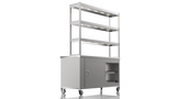 Nordstar Pass Through Hot Cupboard With Triple Tier Gantry Chef Pass 1500mm | TTC1500P Hot Cupboards Nordstar