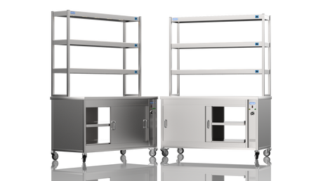 Nordstar Pass Through Hot Cupboard With Triple Tier Gantry Chef Pass 1500mm | TTC1500P Hot Cupboards Nordstar