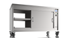 Nordstar Mobile Pass Through Hot Cupboard Flat Top Servery 1500mm | HC1500P Hot Cupboards Nordstar