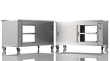 Nordstar Mobile Pass Through Hot Cupboard Flat Top Servery 1500mm | HC1500P Hot Cupboards Nordstar