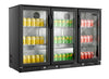 Sterling Pro SP3BC-BH Black Triple Door Hinged Bottle Cooler 300 Ltrs / 274 Bottles Triple Door Bottle Coolers Sterling Pro
