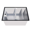 Commercial Grease Trap – 69 Litre Epoxy-Coated Steel | Outdoor & Underground Use | 15KGB Grease Traps / Interceptors - Mild Steel Empire