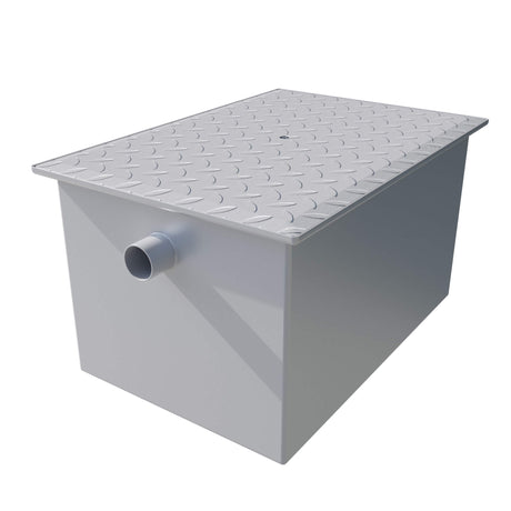 Commercial Grease Trap Epoxy Coated Steel 69 Litre Capacity - 15KGB Grease Traps / Interceptors - Mild Steel Empire   