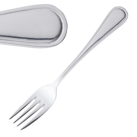 Olympia Mayfair Dessert Fork (Pack of 12) - D508 Olympia Cutlery Olympia   