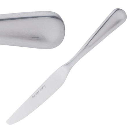 Olympia Roma Dessert Knife (Pack of 12) - CB629 Table Knives Olympia