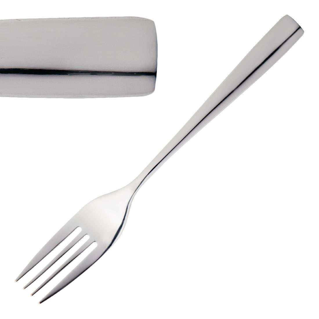 Olympia Torino Dessert Fork (Pack of 12) - CB646 Olympia Cutlery Olympia   
