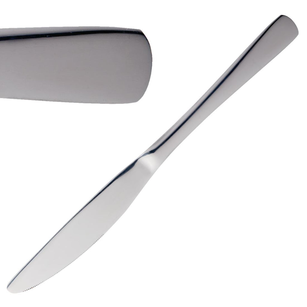 Olympia Clifton Table Knives (Pack of 12) - C442 Olympia Cutlery Olympia   