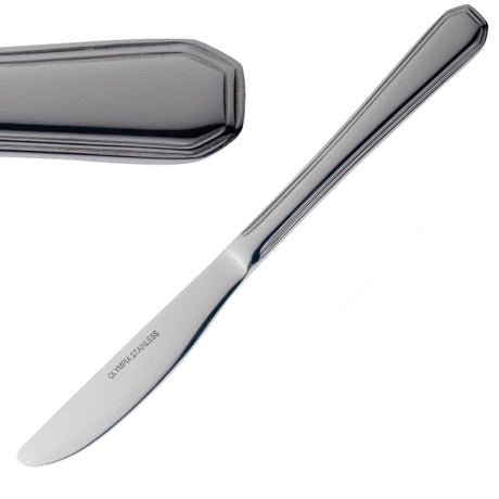 Olympia Monaco Table Knife (Pack of 12) - D060 Table Knives Olympia