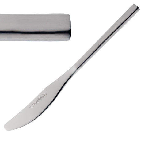 Olympia Napoli Table Knife (Pack of 12) - CB634 Table Knives Olympia