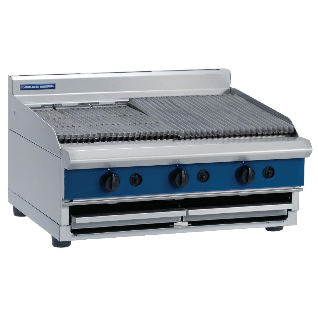 Blue Seal Countertop Chargrill LPG G596 B - CN258-P Charcoal Grills Blue Seal