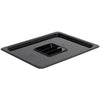 Vogue Polycarbonate 1/2 Gastronorm Lid Black - U475  Vogue   