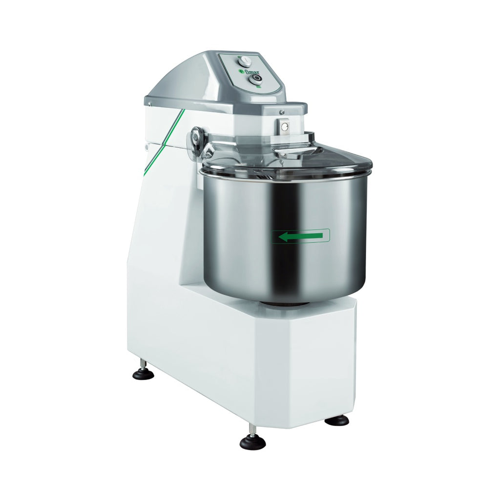 Fimar 22lt Spiral Dough Mixer Fixed Bowl 18Kg | 18/S Fixed Speed Dough Mixers Fimar