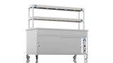 Nordstar NordStar Hot Cupboard Bain Marie 5 x 1/1GN With 2 Tier Heated Gantry | DTCBM1800 Hot Cupboards Nordstar