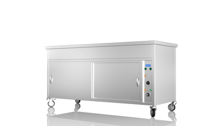 Nordstar NordStar Hot Cupboard With Bain Marie 5 x 1/1GN Dry Heat | NSHCBM1800 Hot Cupboards Nordstar
