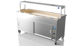 Nordstar NordStar Hot Cupboard Bain Marie 5 x 1/1GN With Single Heated Gantry | STCBM1800 Hot Cupboards Nordstar