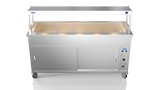 Nordstar NordStar Hot Cupboard Bain Marie 5 x 1/1GN With Single Heated Gantry | STCBM1800 Hot Cupboards Nordstar