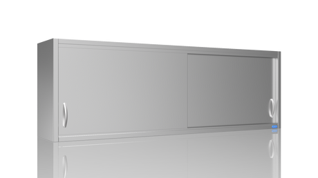 Nordstar Stainless Steel Wall Cupboard 1800mm Wide | NSWC1800 Stainless Steel Wall Cupboards Nordstar