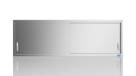 Nordstar Stainless Steel Wall Cupboard 1800mm Wide | NSWC1800 Stainless Steel Wall Cupboards Nordstar