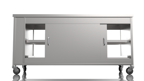 Nordstar Mobile Pass Through Hot Cupboard Flat Top Servery 1800mm | HC1800P Hot Cupboards Nordstar