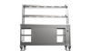 Nordstar Pass Through Hot Cupboard With Double Tier Gantry Chef Pass 1800mm | DTC1800P Hot Cupboards Nordstar