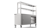 Nordstar Pass Through Hot Cupboard With Double Tier Gantry Chef Pass 1800mm | DTC1800P Hot Cupboards Nordstar