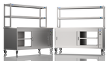 Nordstar Pass Through Hot Cupboard With Double Tier Gantry Chef Pass 1800mm | DTC1800P Hot Cupboards Nordstar