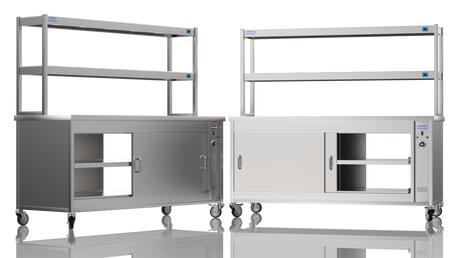 Nordstar Pass Through Hot Cupboard With Double Tier Gantry Chef Pass 1800mm | DTC1800P Hot Cupboards Nordstar