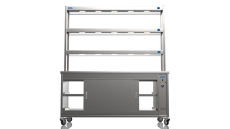 Nordstar Pass Through Hot Cupboard With Single Tier Gantry Chef Pass 1800mm | TTC1800P Hot Cupboards Nordstar