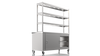 Nordstar Pass Through Hot Cupboard With Single Tier Gantry Chef Pass 1800mm | TTC1800P Hot Cupboards Nordstar