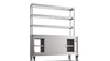 Nordstar Pass Through Hot Cupboard With Single Tier Gantry Chef Pass 1800mm | TTC1800P Hot Cupboards Nordstar