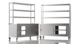 Nordstar Pass Through Hot Cupboard With Single Tier Gantry Chef Pass 1800mm | TTC1800P Hot Cupboards Nordstar