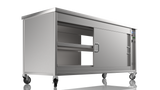 Nordstar Mobile Pass Through Hot Cupboard Flat Top Servery 1800mm | HC1800P Hot Cupboards Nordstar
