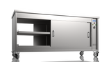 Nordstar Mobile Pass Through Hot Cupboard Flat Top Servery 1800mm | HC1800P Hot Cupboards Nordstar
