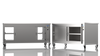 Nordstar Mobile Pass Through Hot Cupboard Flat Top Servery 1800mm | HC1800P Hot Cupboards Nordstar