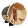 Empire Kove Spruce Barrel Sauna with Front Porch & 6kW Electric Heater | 3–4 Person Outdoor Cabin | KOVE-BAR4 Outdoor Barrel Electric Heated Saunas Kove Designs