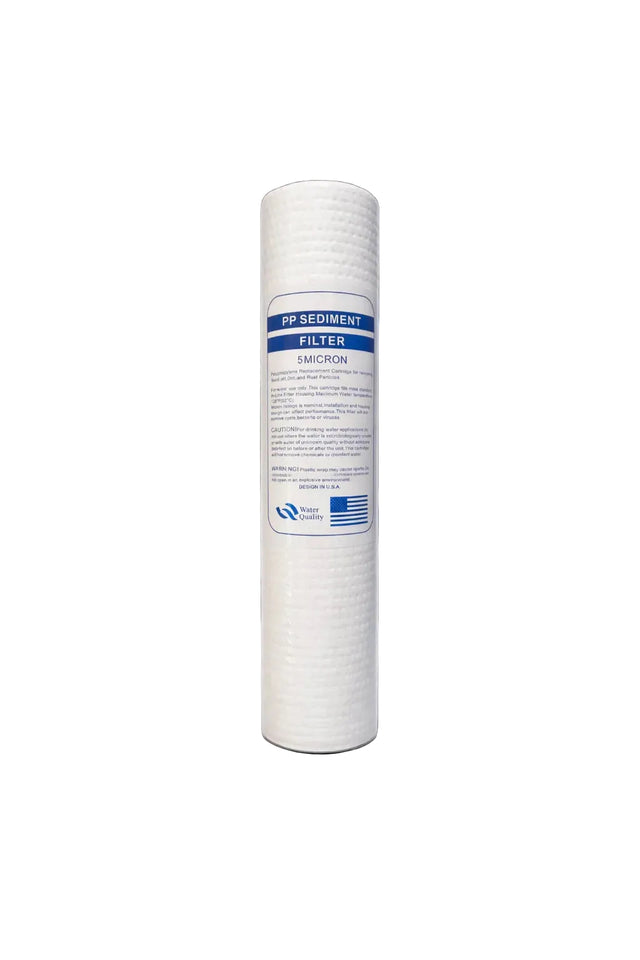 KOVE Pro Ice Bath 5 Micron Filter Cartridges – 10 inch - Pack of 5 Ice Baths & Cold Plunges KOVE
