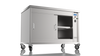 Nordstar Mobile Hot Cupboard Flat Top Servery 1200mm | HC1200 Hot Cupboards Nordstar