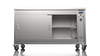 Nordstar Mobile Hot Cupboard Flat Top Servery 1500mm | HC1500 Hot Cupboards Nordstar