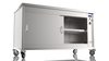 Nordstar Mobile Hot Cupboard Flat Top Servery 1500mm | HC1500 Hot Cupboards Nordstar
