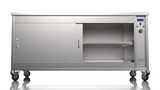 Nordstar Mobile Hot Cupboard Flat Top Servery 1800mm | HC1800 Hot Cupboards Nordstar