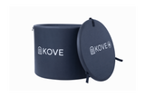 KOVE Core Ice Bath – Compact Upright Cold Plunge (Chiller Compatible) Black Ice Baths & Cold Plunges Kove Designs