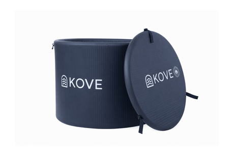 KOVE Core Ice Bath – Compact Upright Cold Plunge (Chiller Compatible) Black Ice Baths & Cold Plunges Kove Designs