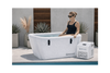 KOVE Elite Ice Bath – Ergonomic Reclined Cold Plunge (Chiller Compatible) White Ice Baths & Cold Plunges KOVE