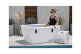 KOVE Elite Ice Bath – Ergonomic Reclined Cold Plunge (Chiller Compatible) White Ice Baths & Cold Plunges KOVE