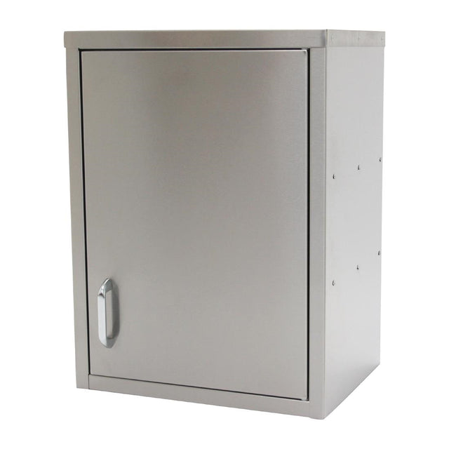 Parry Stainless Steel Hinged Wall Cupboard 600mm - GM769  Parry   