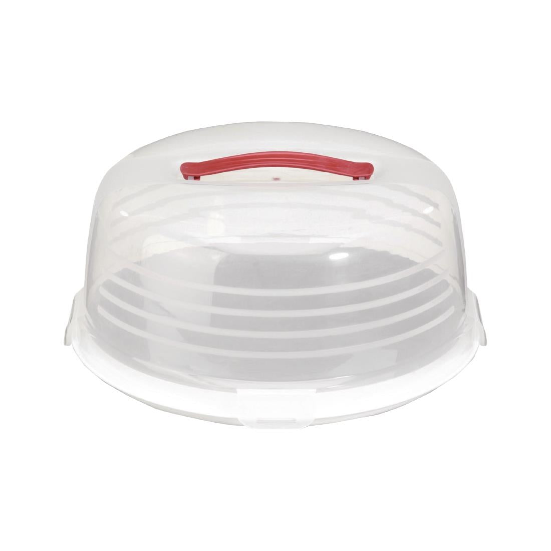 Curver Round Cake Box White 350mm - CP070  Curver   